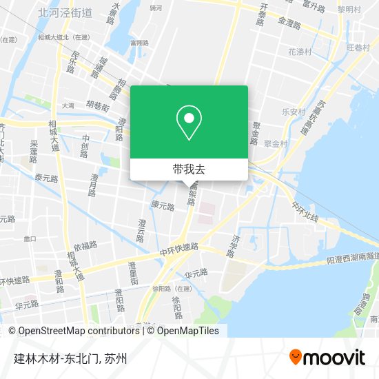 建林木材-东北门地图