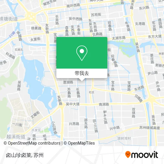 卤山珍卤菜地图