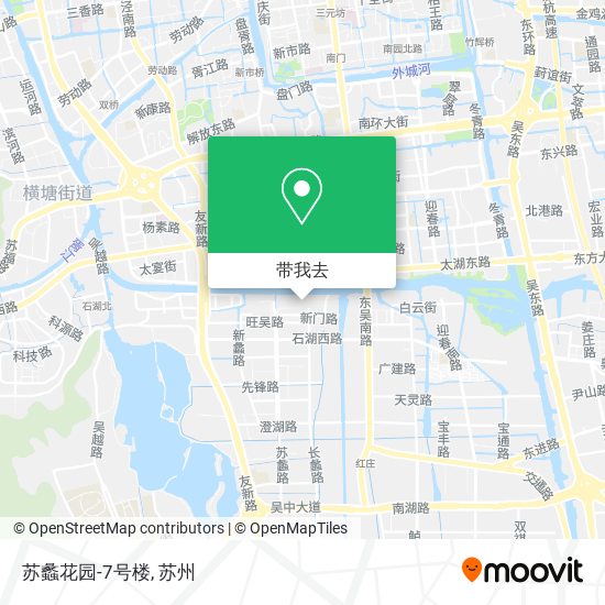 苏蠡花园-7号楼地图
