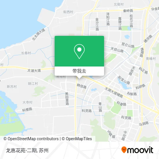 龙惠花苑-二期地图