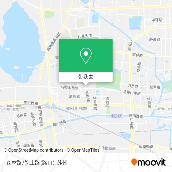 森林路/院士路(路口)地图