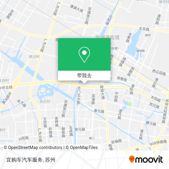 宜购车汽车服务地图