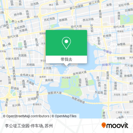 李公堤工业园-停车场地图