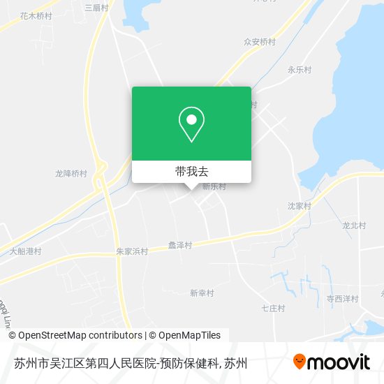 苏州市吴江区第四人民医院-预防保健科地图