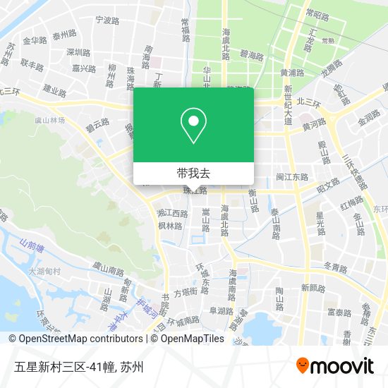 五星新村三区-41幢地图