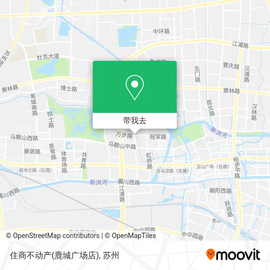 住商不动产(鹿城广场店)地图