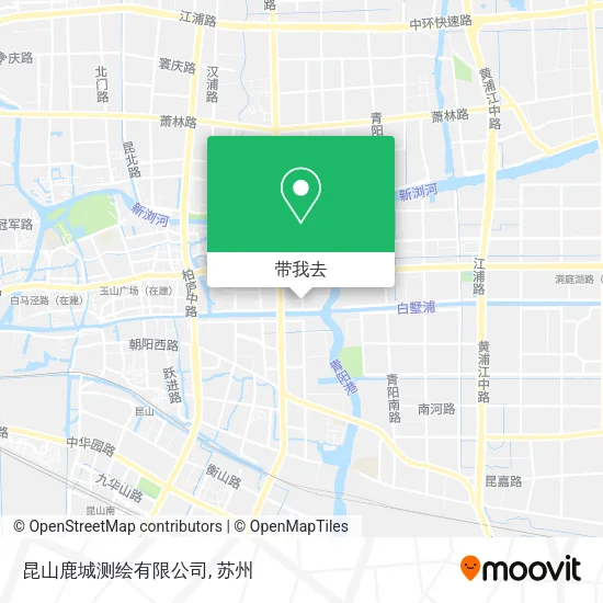 昆山鹿城测绘有限公司地图