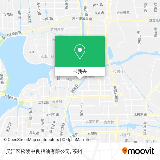 吴江区松陵中良粮油有限公司地图