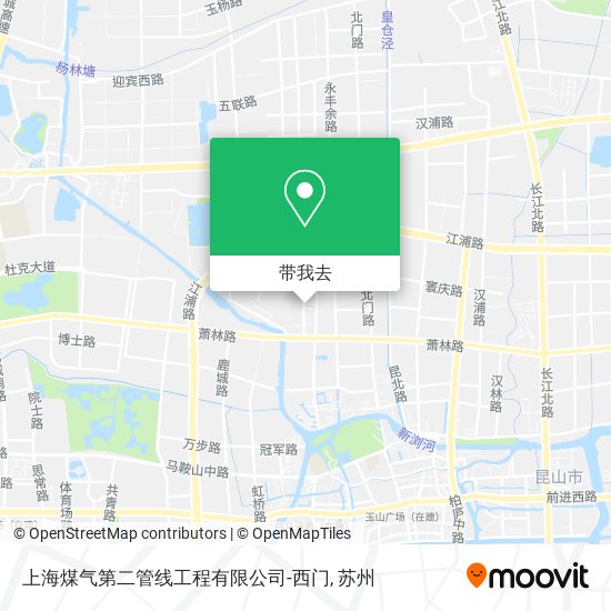 上海煤气第二管线工程有限公司-西门地图
