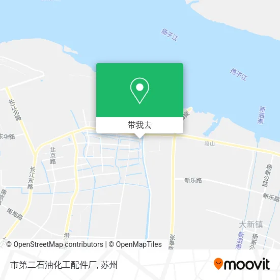 市第二石油化工配件厂地图