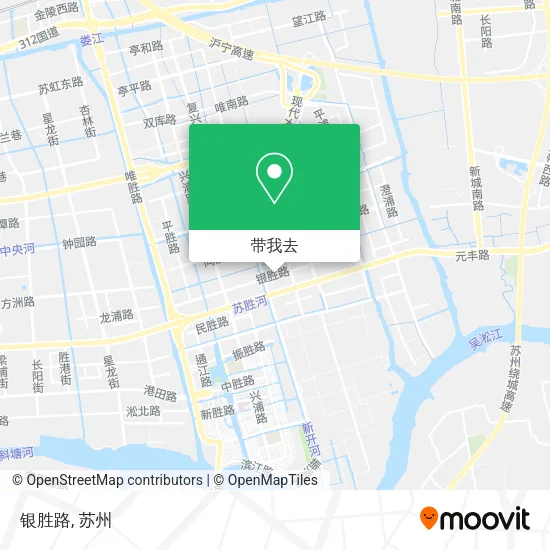 银胜路地图