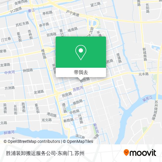 胜浦装卸搬运服务公司-东南门地图