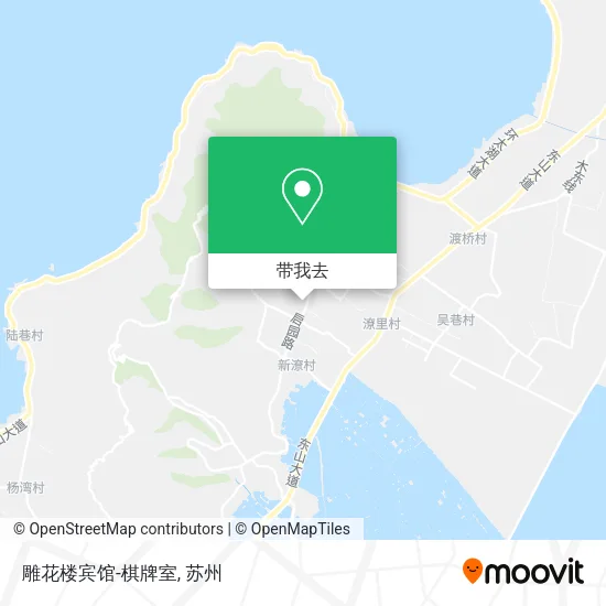 雕花楼宾馆-棋牌室地图