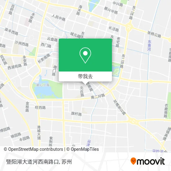 暨阳湖大道河西南路口地图