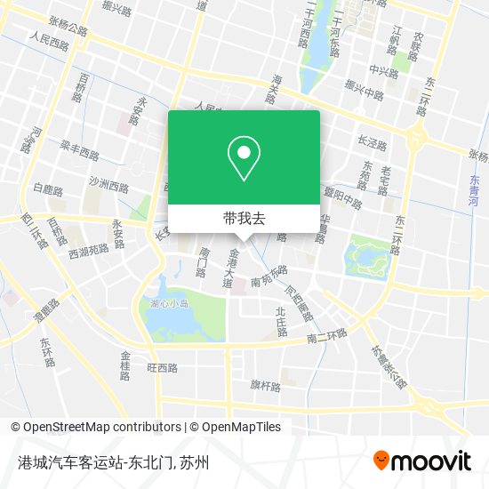 港城汽车客运站-东北门地图