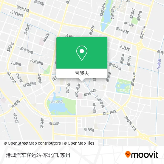 港城汽车客运站-东北门地图