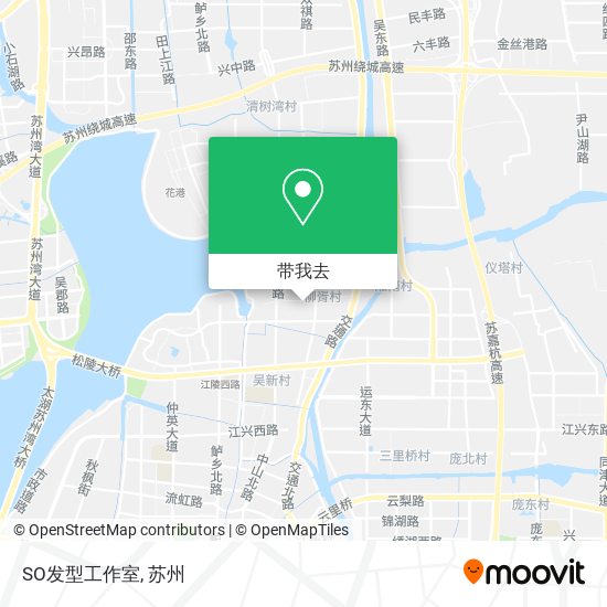 SO发型工作室地图