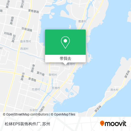 松林EPS装饰构件厂地图