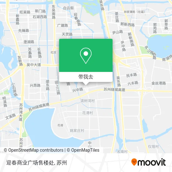 迎春商业广场售楼处地图