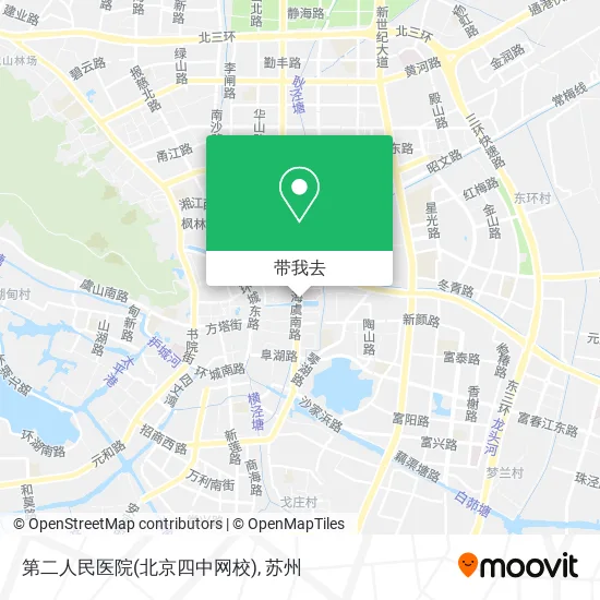 第二人民医院(北京四中网校)地图
