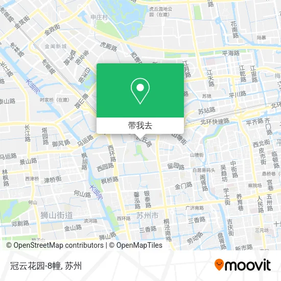 冠云花园-8幢地图