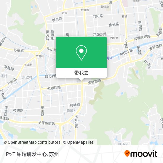 Pt-Ti铂瑞研发中心地图