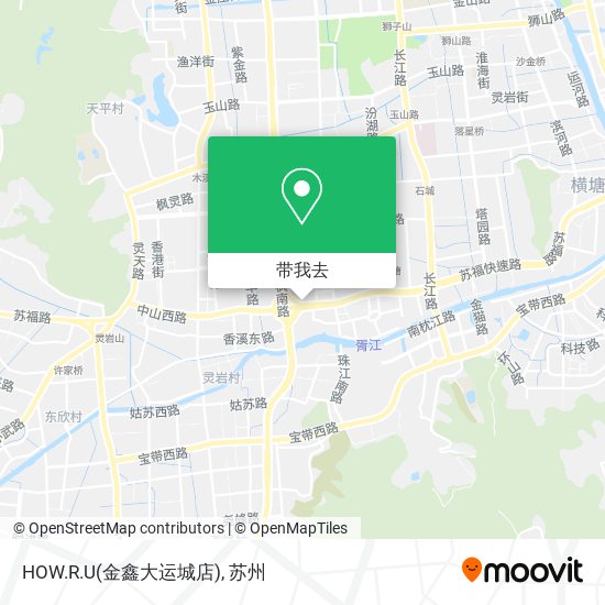 HOW.R.U(金鑫大运城店)地图