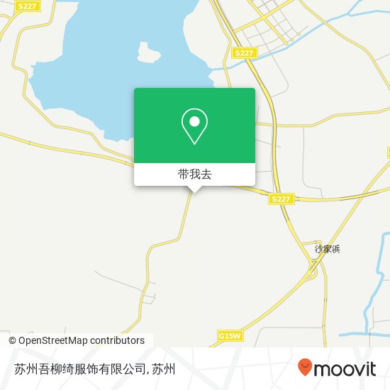 苏州吾柳绮服饰有限公司地图