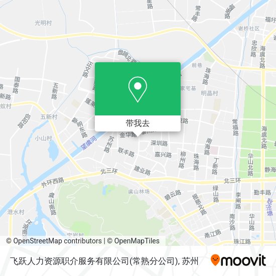 飞跃人力资源职介服务有限公司(常熟分公司)地图