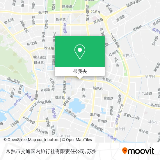 常熟市交通国内旅行社有限责任公司地图