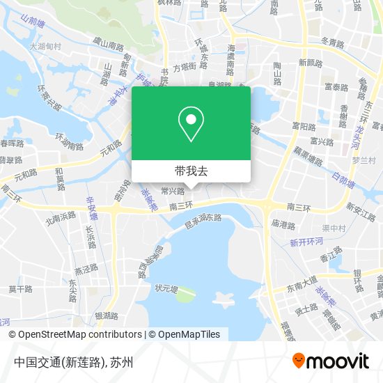 中国交通(新莲路)地图