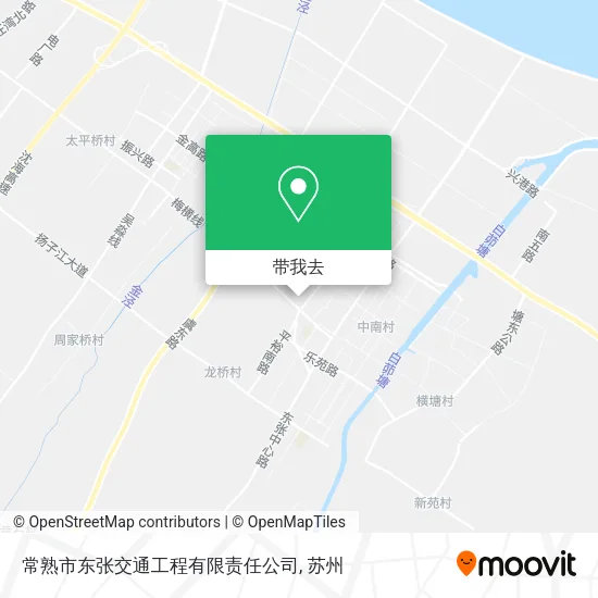 常熟市东张交通工程有限责任公司地图