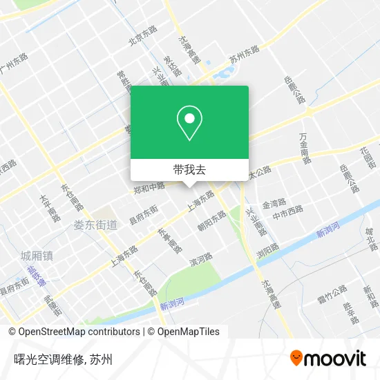 曙光空调维修地图