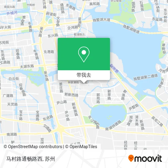 马村路通畅路西地图