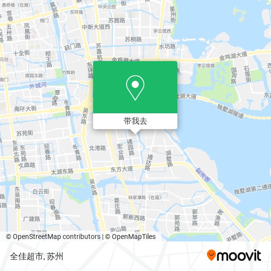 全佳超市地图