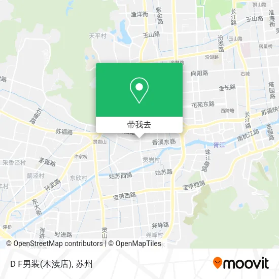 D F男装(木渎店)地图