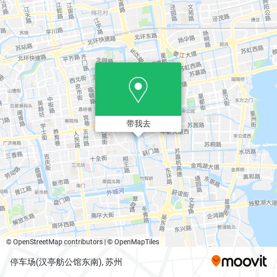 停车场(汉亭舫公馆东南)地图