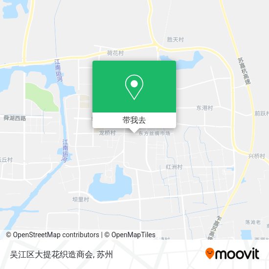 吴江区大提花织造商会地图