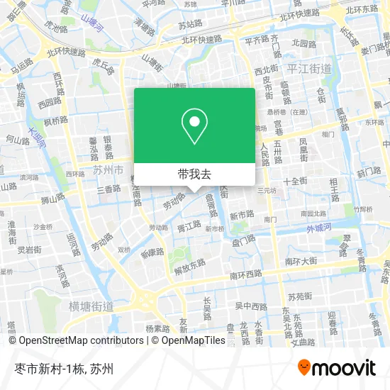枣市新村-1栋地图