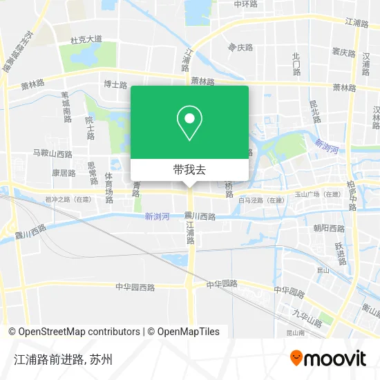 江浦路前进路地图