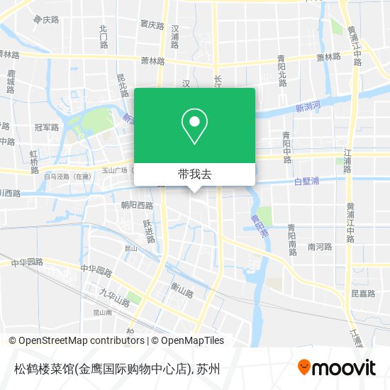 松鹤楼菜馆(金鹰国际购物中心店)地图