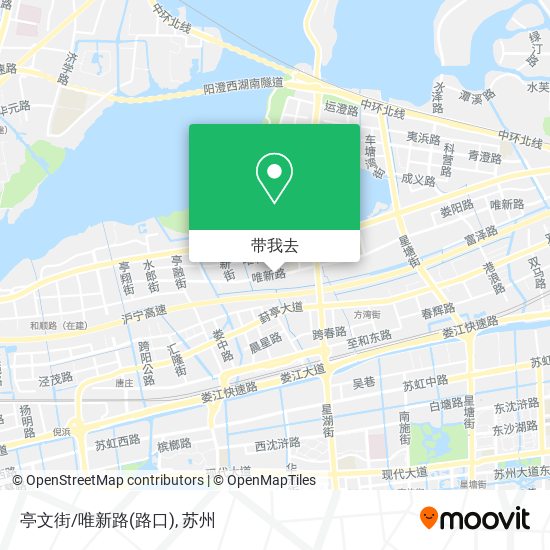 亭文街/唯新路(路口)地图