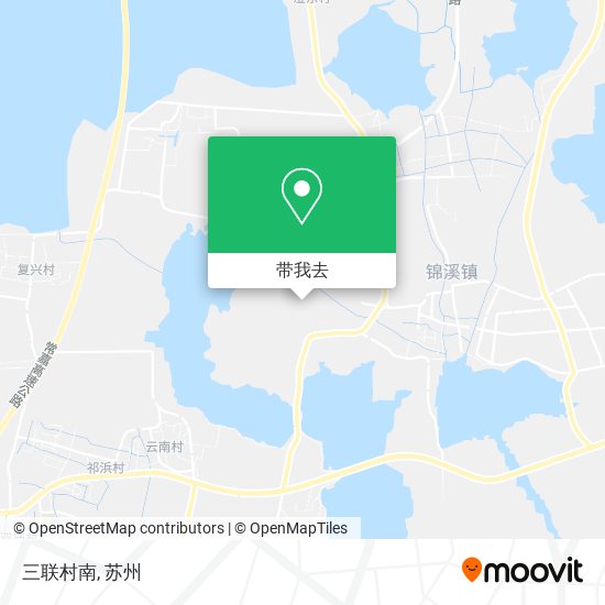 三联村南地图