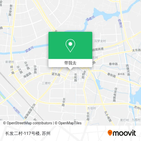 长发二村-117号楼地图