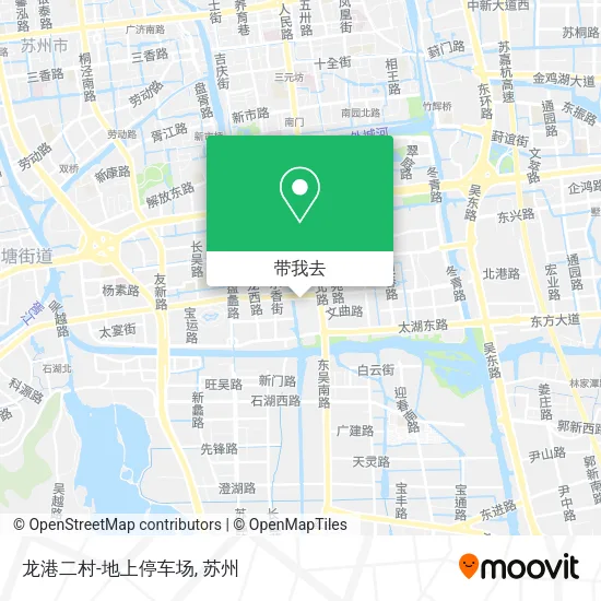 龙港二村-地上停车场地图