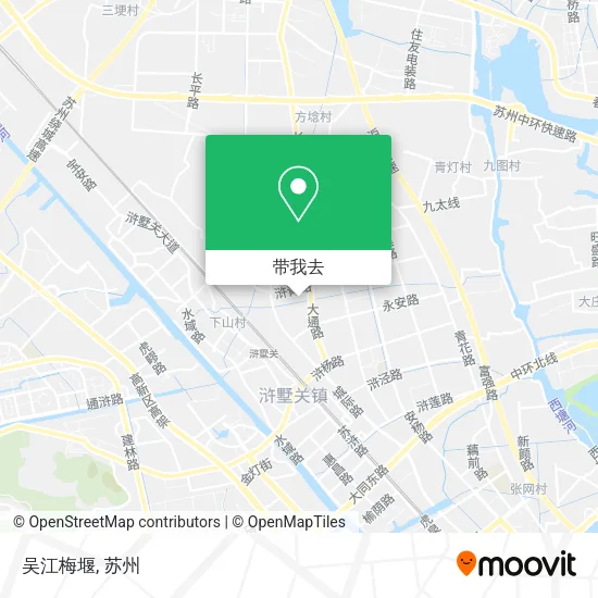 吴江梅堰地图