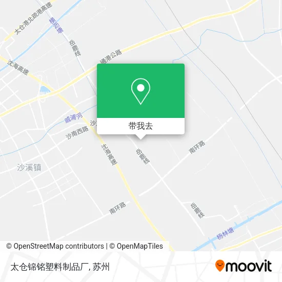 太仓锦铭塑料制品厂地图