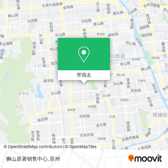 狮山原著销售中心地图