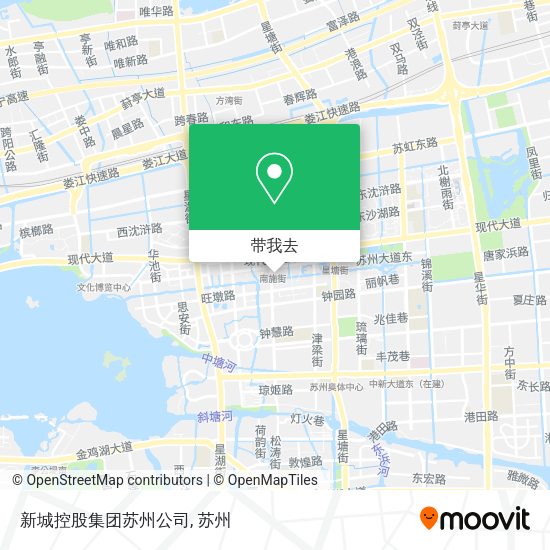新城控股集团苏州公司地图