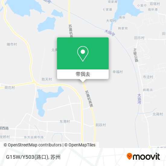 G15W/Y503(路口)地图